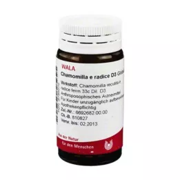 CHAMOMILLA E radice D 3 globule, 20 g