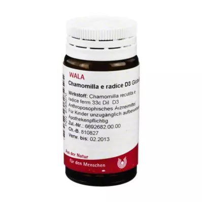 Chamomilla E Radix D 3 kuličky, 20 g