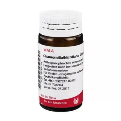 Chamomilla / Nicotiana Globules, 20 g