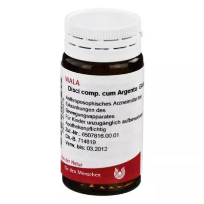 Disk komp.cum Argento globule, 20 g