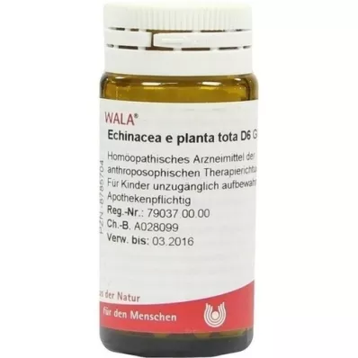 ECHINACEA E planta tota D 6 globulí, 20 g