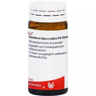 Gentiana Lutea a Rad. D4 globule (20 g)