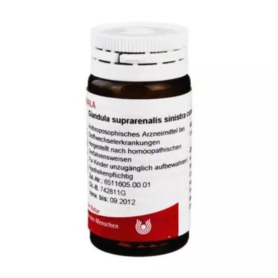 Glandula suprarenalis sinistra cum Cupro, 20 g