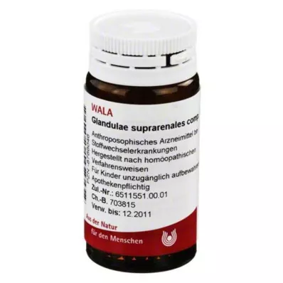 GLANDULAE SUPRARENALES komp.globule, 20 g