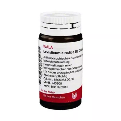 Levisticum E Radice D 6 kuliček, 20 g