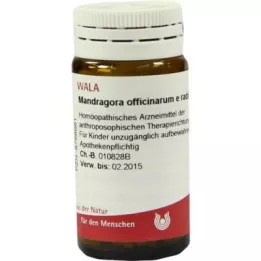 MANDRAGORA OFFICINARIUM e radice D 6 globulí, 20 g
