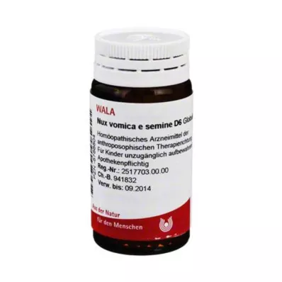 Nux vomica e semine D 6 kuliček, 20 g