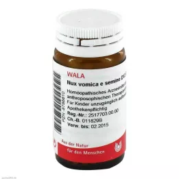 NUX VOMICA E semínko D 12 globulí, 20 g