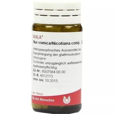 NUX VOMICA/NICOTIANA komp.globule, 20 g