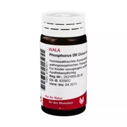 PHOSPHORUS D 8 globulí, 20 g