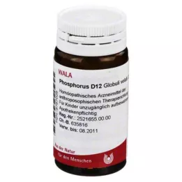 PHOSPHORUS D 12 globulí, 20 g