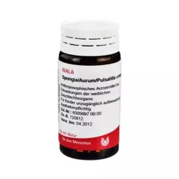 SPONGIA/AURUM/Pulsatilla comp.globules, 20 g