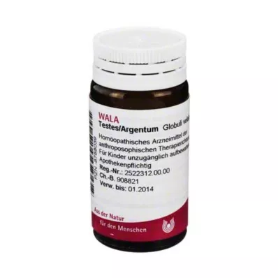 Testes / Argentum Globules, 20 g