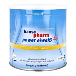 HANSEPHARM Power Protein plus vanilkový prášek, 750 g