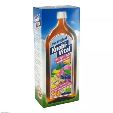 KNOBIVITAL se zázvorem + bezinky organické, 960 ml