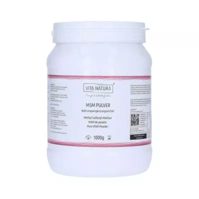 MSM PULVER Methylsulfonylmethan v prášku, 1000 g