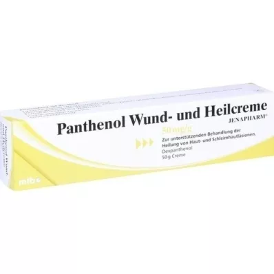 PANTHENOL Krém na rány a hojení Jenapharm, 50 g