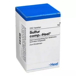 SULFUR COMP.Tablety na patu, 250 ks