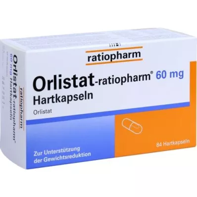ORLISTAT-ratiopharm 60 mg tvrdé tobolky, 84 ks