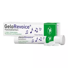 GELOREVOICE Pastilky do krku Cassis-Menthol Lut.-Tab., 20 ks