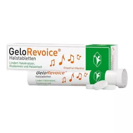 GELOREVOICE Pastilky do krku Grapefruit-Menthol Lut., 20 ks
