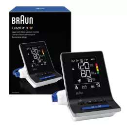BRAUN BLUTDRUCKMESSGERÄT Horní rameno ExactFit3 BUA6150, 1 ks