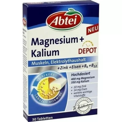 ABTEI Magnesium+draslík depotní tablety, 30 ks