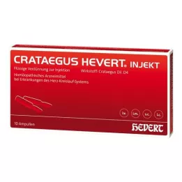 CRATAEGUS HEVERT Injekční ampule, 10 ks
