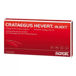 CRATAEGUS HEVERT Injekční ampule, 10 ks