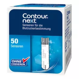CONTOUR Testovací proužky Next Sensors, 50 ks