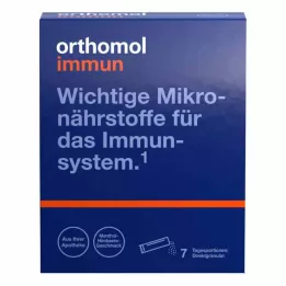 ORTHOMOL Immune direct granule malina/mentol, 7 ks