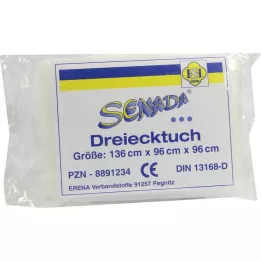 SENADA Trojúhelníková tkanina DIN 13168D, 1 ks