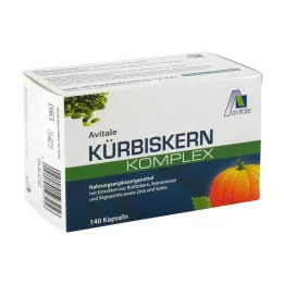 KÜRBISKERN KOMPLEX Kapsle, 140 ks