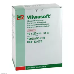 VLIWASOFT Netkané obklady 10x20 cm sterilní 6l., 50X2 ks