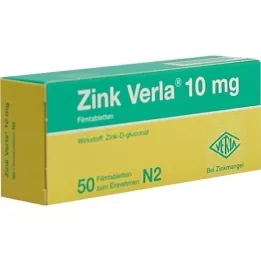 ZINK VERLA 10 mg potahované tablety, 50 ks