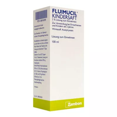 Dětská šťáva Fluimucil, 100 ml