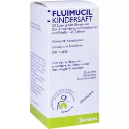 FLUIMUCIL Dětský džus, 200 ml