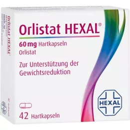 ORLISTAT HEXAL 60 mg tvrdé tobolky, 42 ks