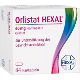 ORLISTAT HEXAL 60 mg tvrdé tobolky, 84 ks