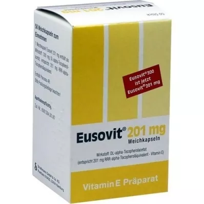 EUSOVIT 201 mg měkké tobolky, 50 ks
