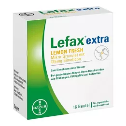 Lefax extra Lemon Fresh granule, 16 ks