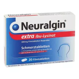NEURALGIN extra Ibu lysinát potahované tablety, 20 ks