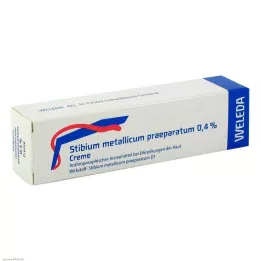 STIBIUM METALLICUM PRAEPARATUM 0,4% krém, 25 g