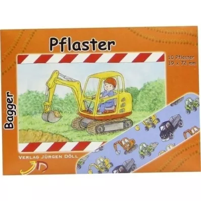 KINDERPFLASTER Dopis pro bagr, 10 ks