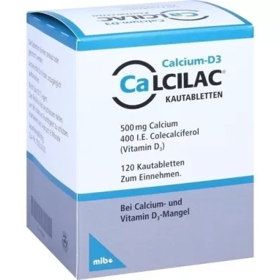 CALCILAC Žvýkací tablety, 120 ks