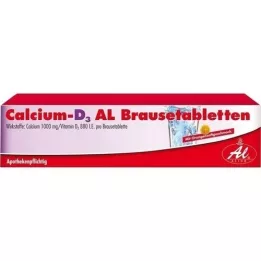 CALCIUM-D3 AL Šumivé tablety, 50 ks