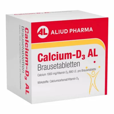 Calcium D3 AL šumivé tablety, 50 ks