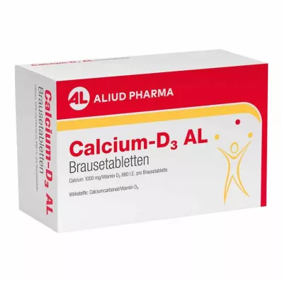 Calcium D3 AL šumivé tablety, 120 ks