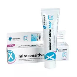 MIRADENT Zubní pasta Mirasensitive hap+, 50 ml
