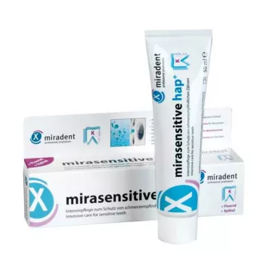 MIRADENT Zubní pasta Mirasensitive hap+, 50 ml